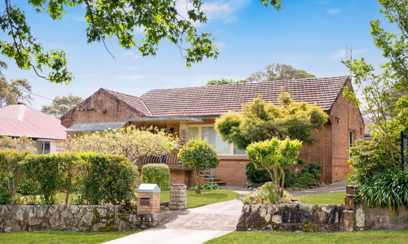 A brick Federation home on a blue-chip street.